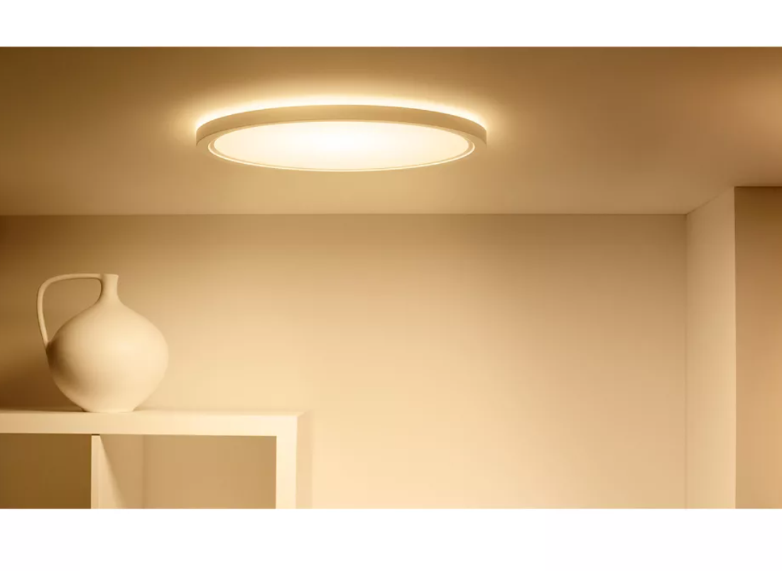 WiZ Smart WiFi SuperSlim Ceiling 545mm, White | 32 W | 2200-6500 K (RGB)