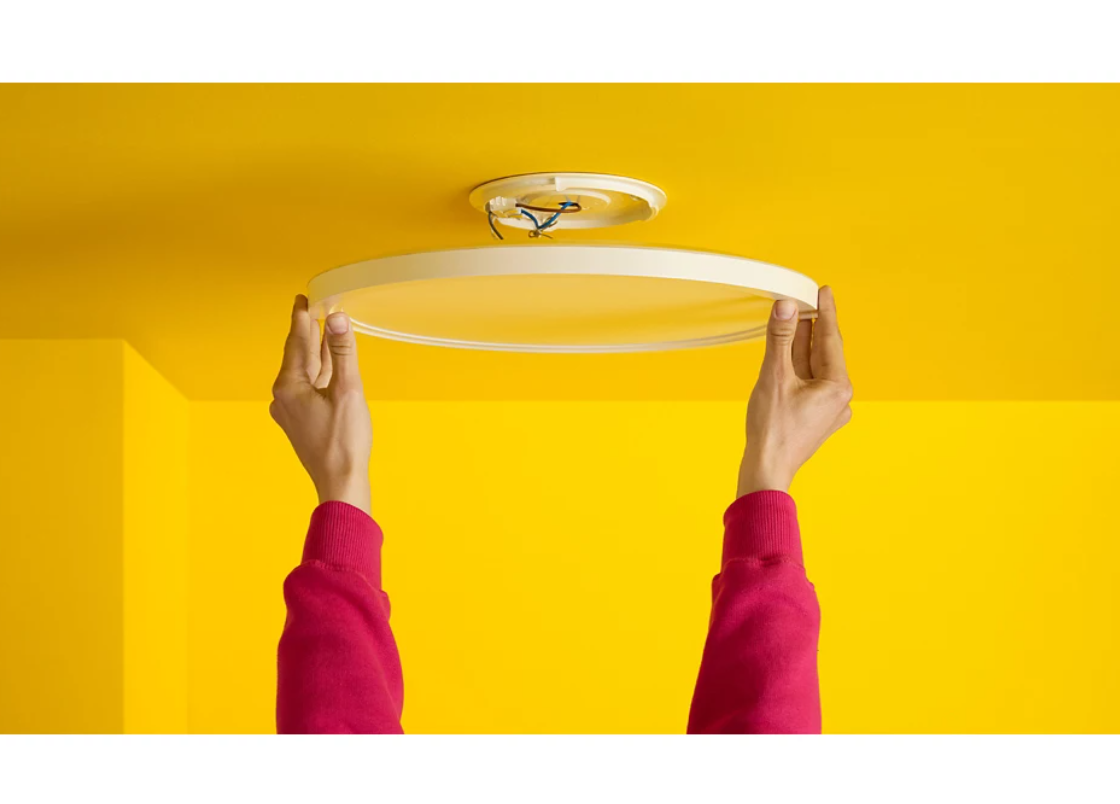 WiZ Smart WiFi SuperSlim Ceiling 545mm, White | 32 W | 2200-6500 K (RGB)