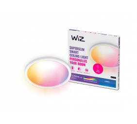 WiZ Smart WiFi SuperSlim Ceiling 545mm, White | 32 W | 2200-6500 K (RGB)