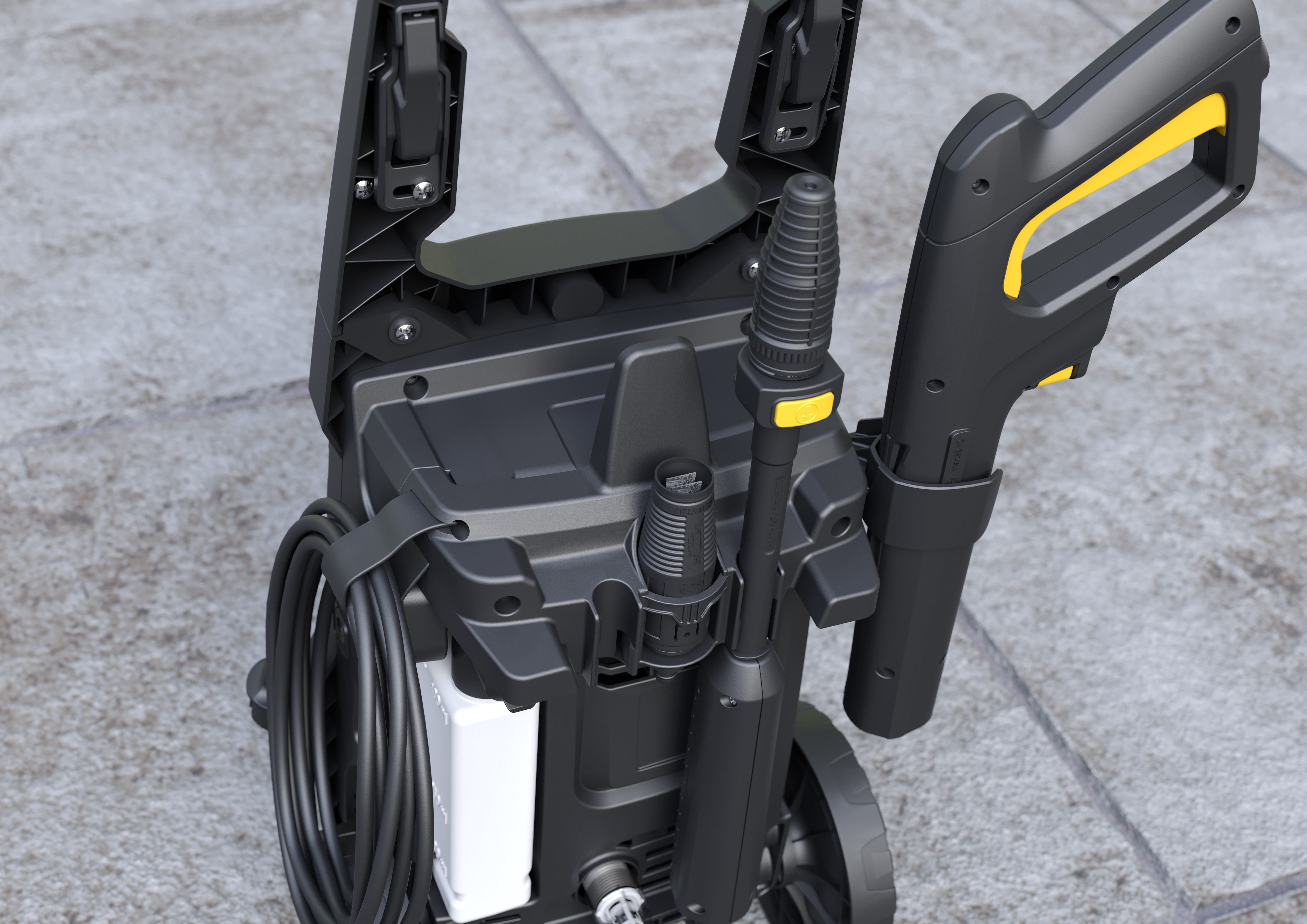 STANLEY SXPW14PE High Pressure Washer with Patio Cleaner (1400 W, 110 bar, 390 l/h) | Stanley 1400 W | 110 bar | 390 l/h