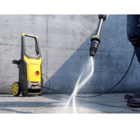 STANLEY SXPW14PE High Pressure Washer with Patio Cleaner (1400 W, 110 bar, 390 l/h) | Stanley 1400 W | 110 bar | 390 l/h