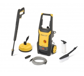 STANLEY SXPW14PE High Pressure Washer with Patio Cleaner (1400 W, 110 bar, 390 l/h) | Stanley 1400 W | 110 bar | 390 l/h