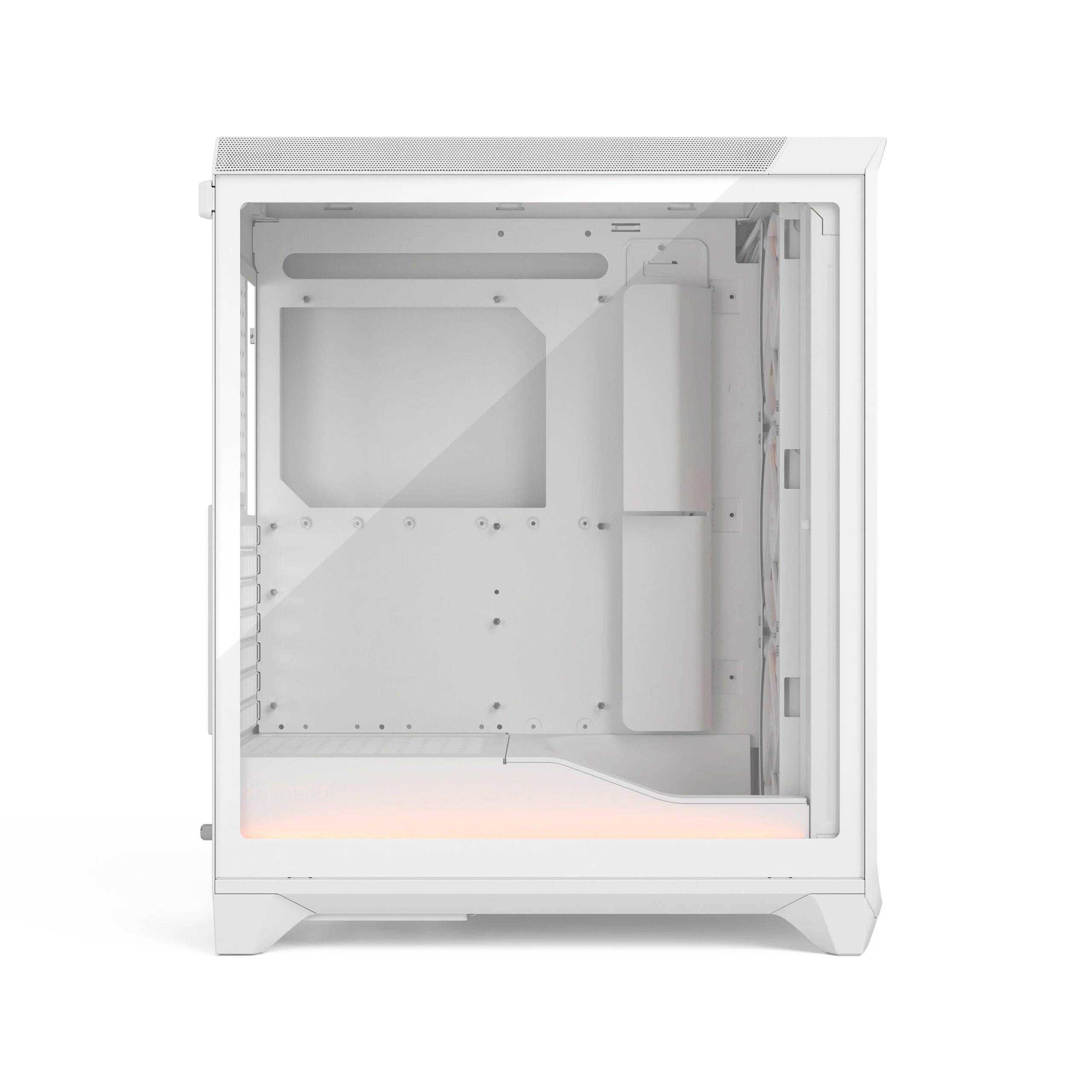 Fractal Design Meshify 3 | Ambience Pro RGB White TG Clear Tint | ATX | Power supply included No