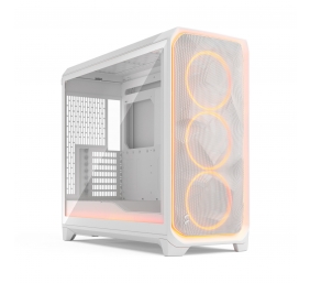 Fractal Design Meshify 3 XL | Ambience Pro RGB White TG Clear Tint | ATX | Power supply included No