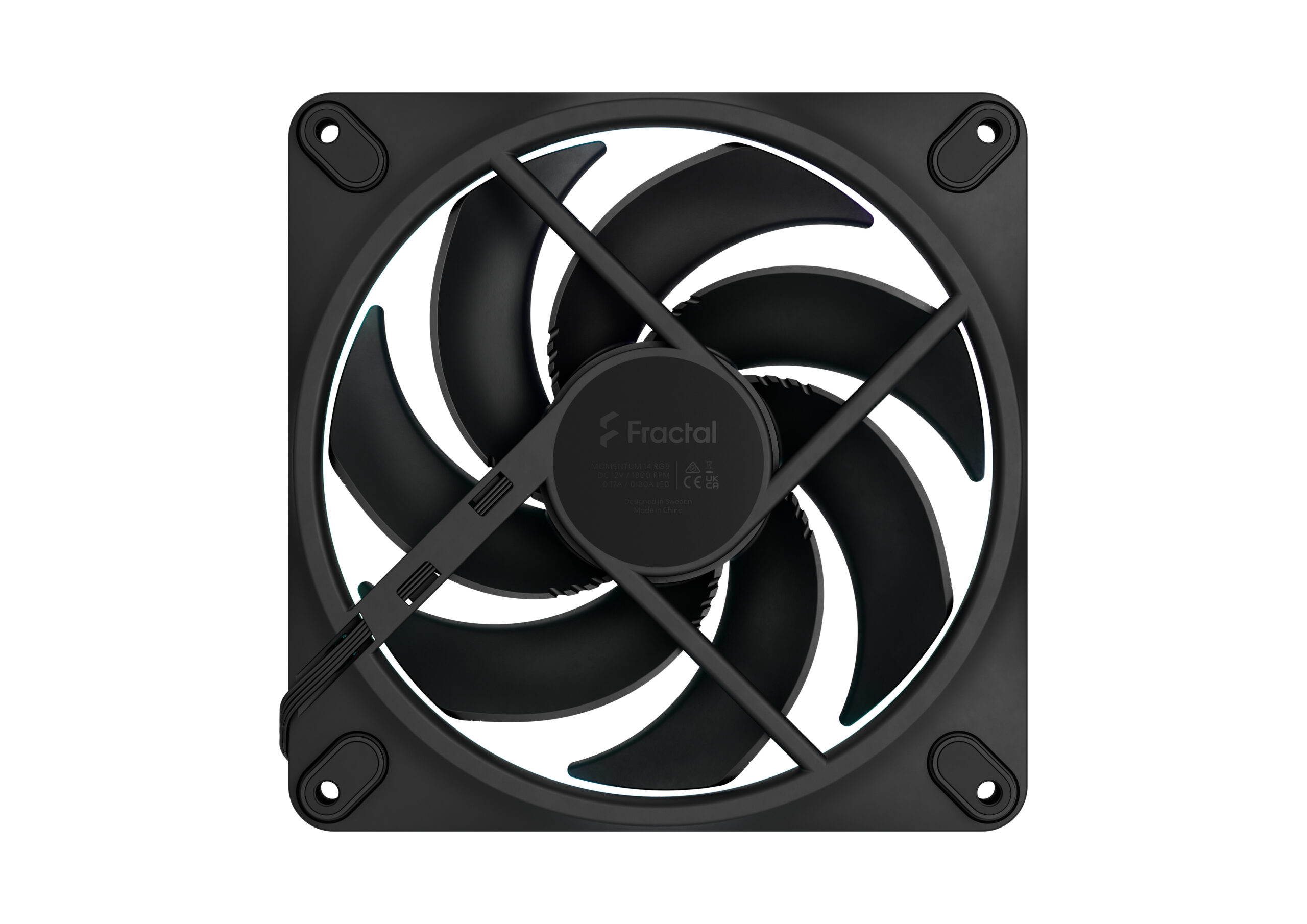 Fractal Design | Computer Fan, 3-pack | Momentum 14 RGB