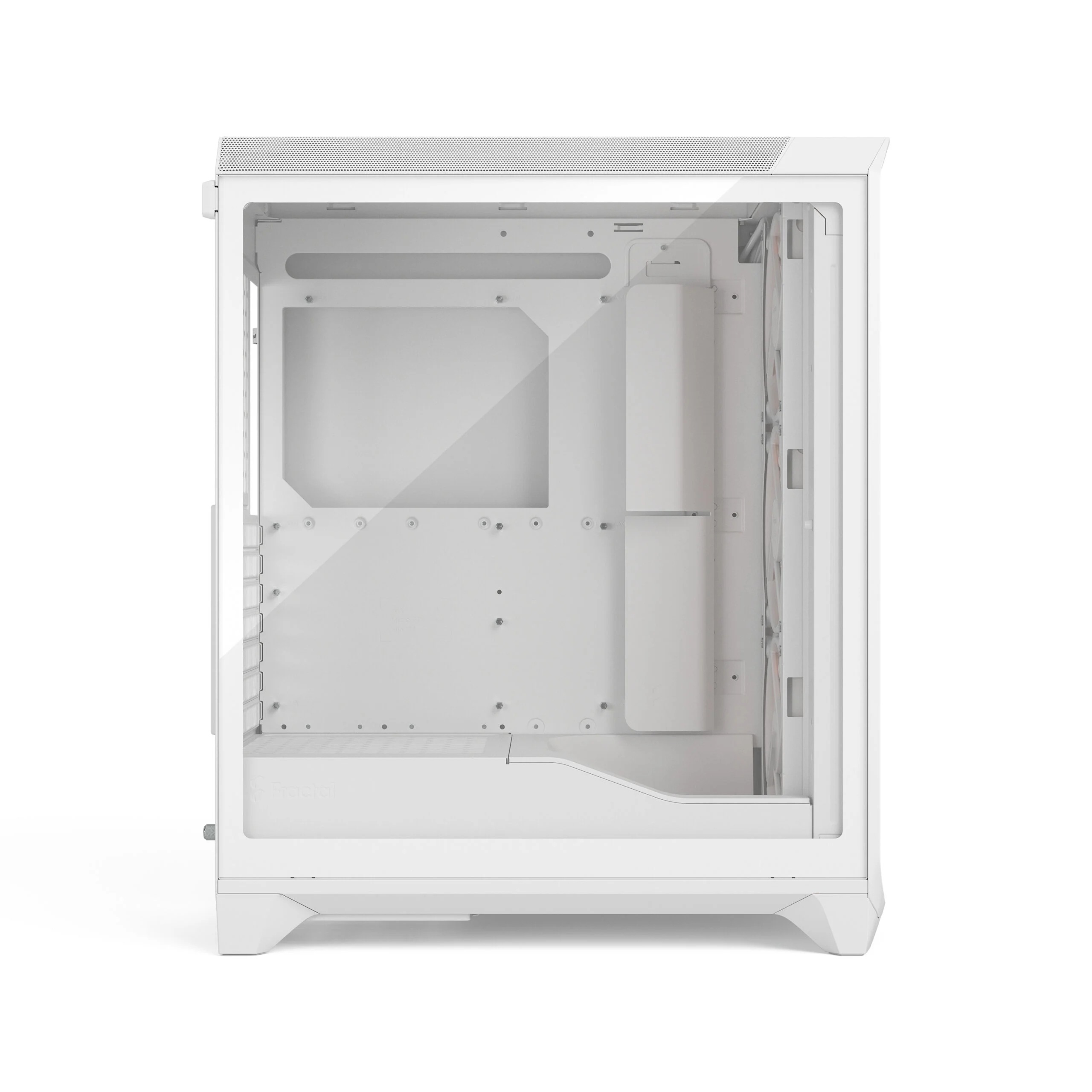 Fractal Design Meshify 3 | White RGB TG Clear Tint | Mid-Tower | Power supply included No | ATX