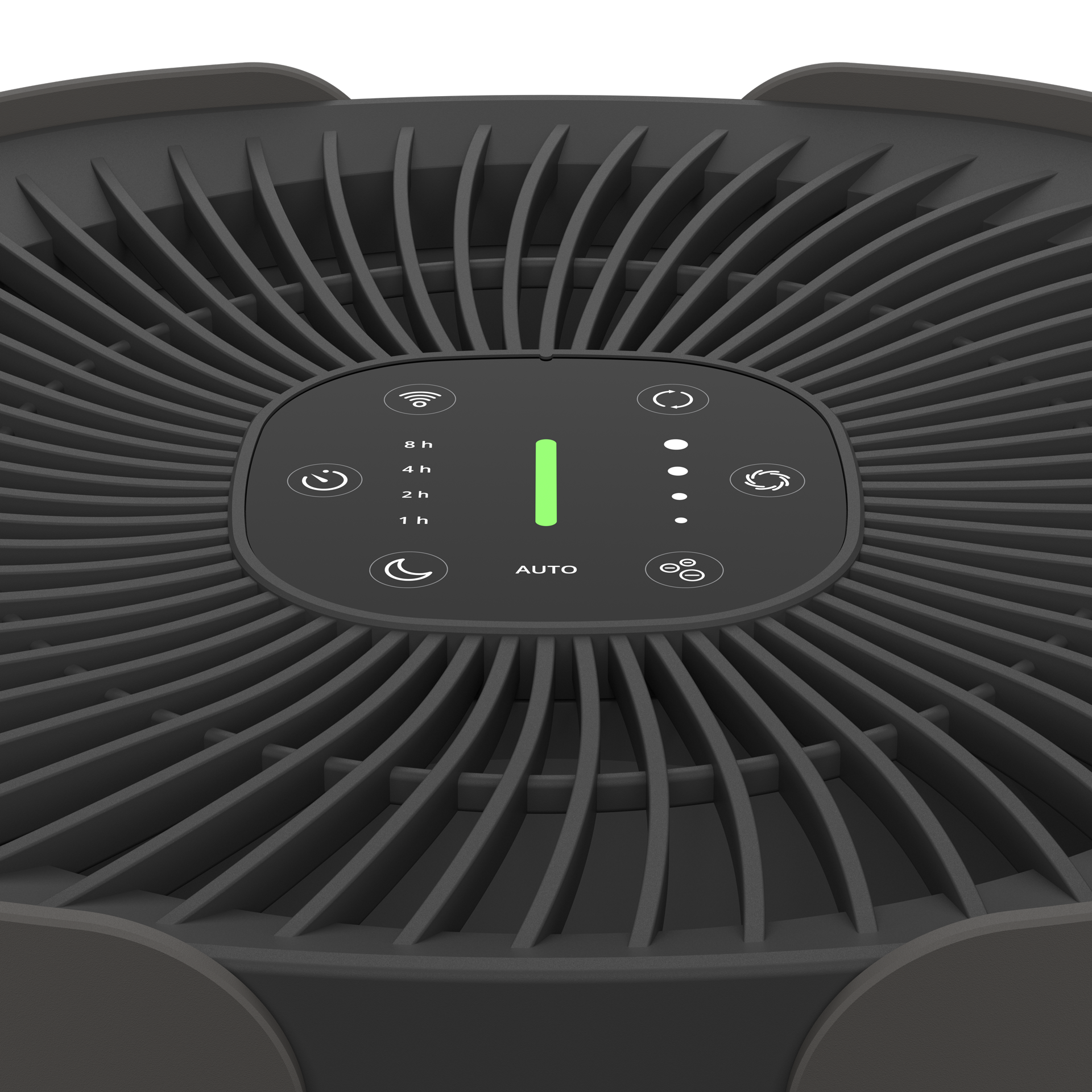 Duux Smart Air Purifier | Bright 2 | 4-22 W | Suitable for rooms up to 42 m² | Black