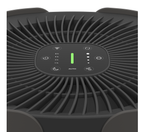 Duux Smart Air Purifier | Bright 2 | 4-22 W | Suitable for rooms up to 42 m² | Black