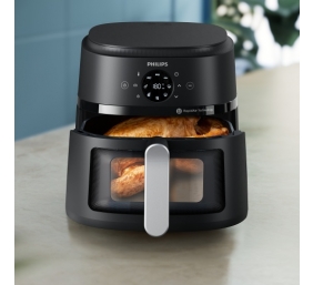 Philips 2000 Series NA231/00 Karšto oro gruzdintuvė 6.2 L 1700 W, Juoda/Sidabrinė