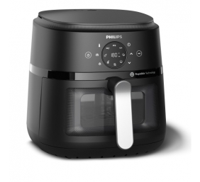 Philips 2000 Series NA231/00 Karšto oro gruzdintuvė 6.2 L 1700 W, Juoda/Sidabrinė