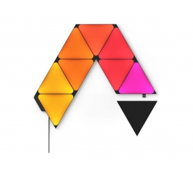 Nanoleaf|Shapes Black Triangles Starter Kit (9 panels)|42 W|WiFi