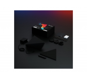 Nanoleaf|Shapes Black Triangles Starter Kit (9 panels)|42 W|WiFi