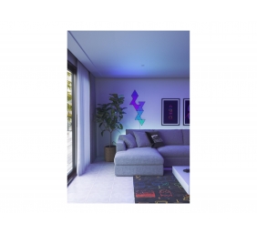 Nanoleaf|Shapes Black Triangles Starter Kit (9 panels)|42 W|WiFi