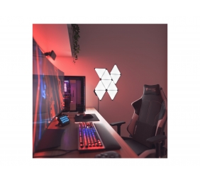 Nanoleaf|Shapes Black Triangles Starter Kit (9 panels)|42 W|WiFi