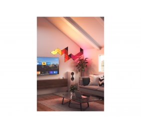 Nanoleaf|Shapes Black Triangles Starter Kit (9 panels)|42 W|WiFi