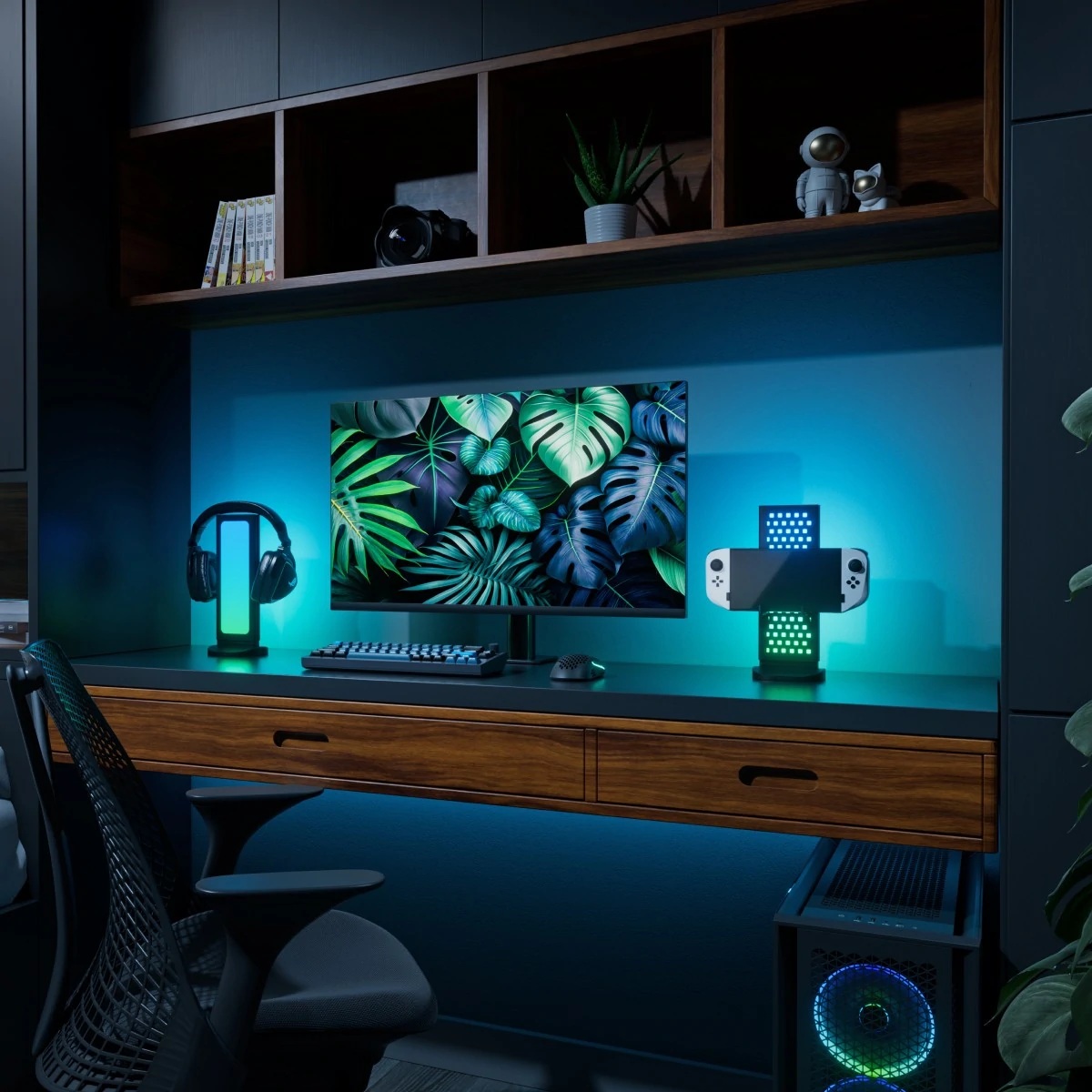 Nanoleaf Pegboard Desk Dock