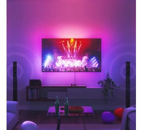Nanoleaf|Nanoleaf 4D TV Screen Mirror + Light Strips Kit (for TV & Monitor up to 65'')|24 W|RGBIC|WiFi (2.4 GHz b/g/n)|N/A K