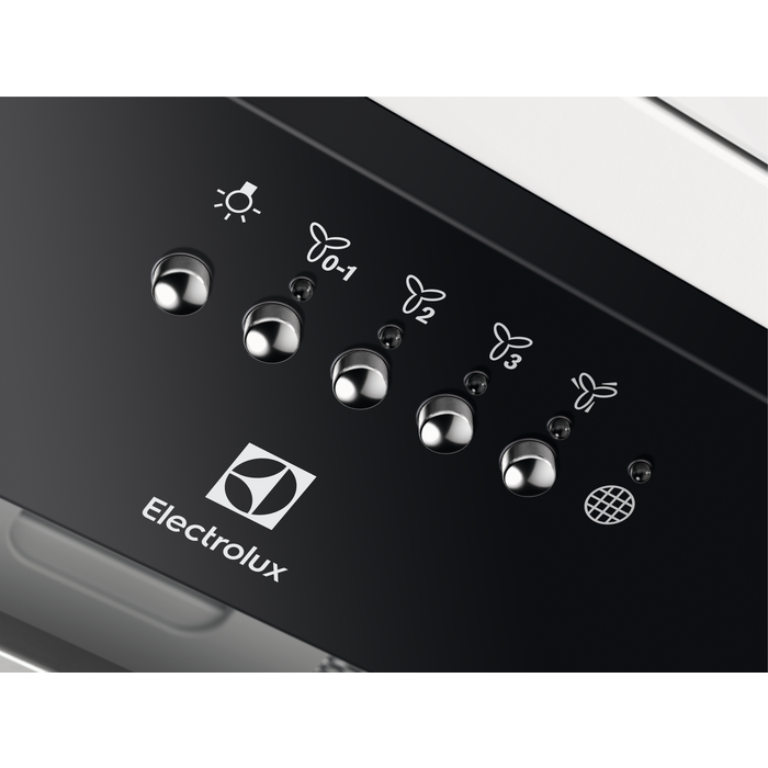 Electrolux Canopy | Energy efficiency class A | Width 54 cm | Push buttons | LED | Black