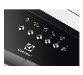 Electrolux Canopy | Energy efficiency class A | Width 54 cm | Push buttons | LED | Black