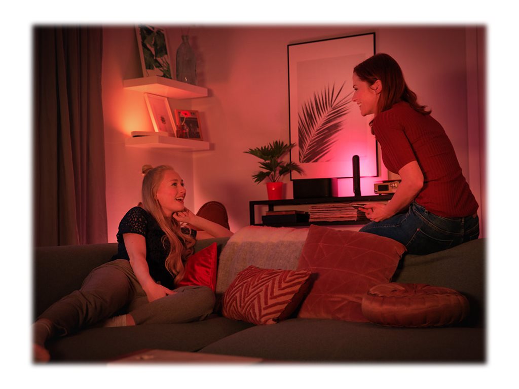 Philips Hue Play WCA Lightbar Base, Black|42 W|2000-6500 Hue White Colour Ambiance