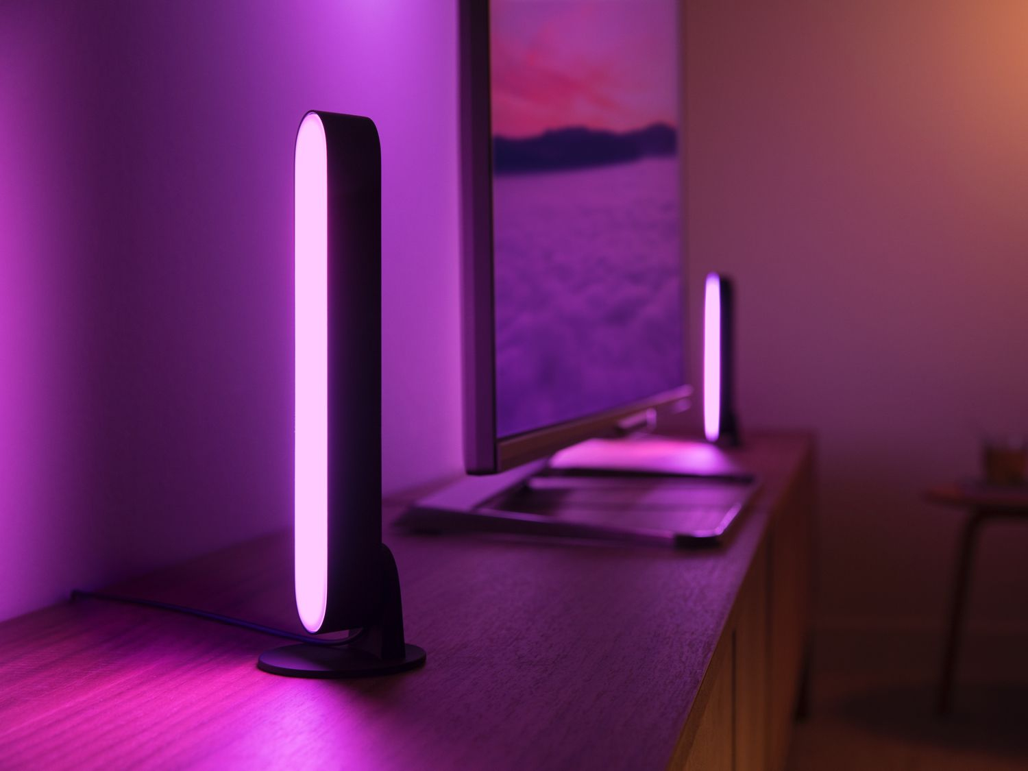 Philips Hue Play WCA Lightbar Base, Black|42 W|2000-6500 Hue White Colour Ambiance