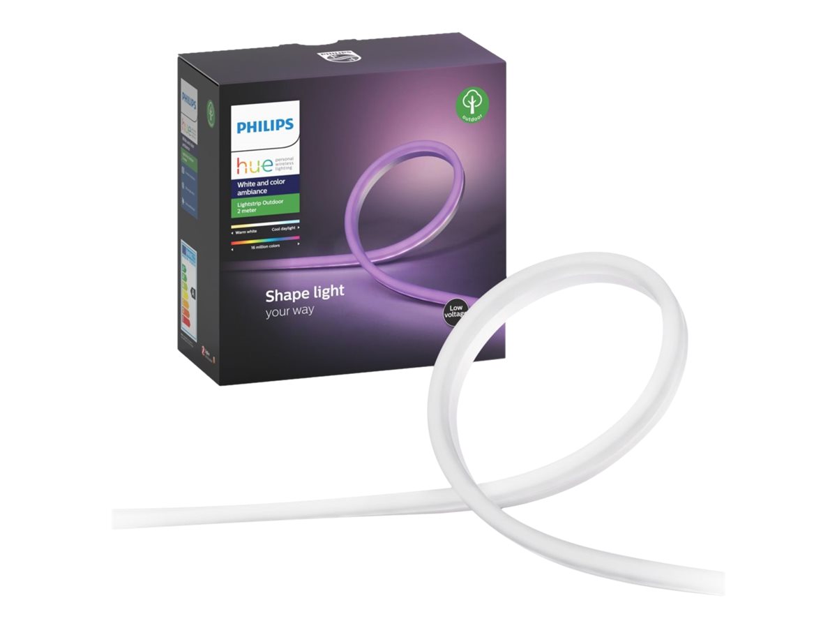 Philips Hue|Lightstrip|Hue White and Colour Ambiance|White and colored light