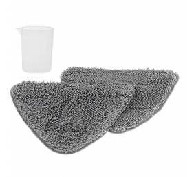 Adler Steam mop | AD 7057 | Power 1300 W | Water tank capacity 0.38 L | White/Grey