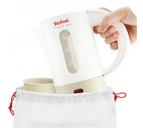 TEFAL | Kettle | KO120130 | Electric | 650 W | 0.5 L | Plastic | White