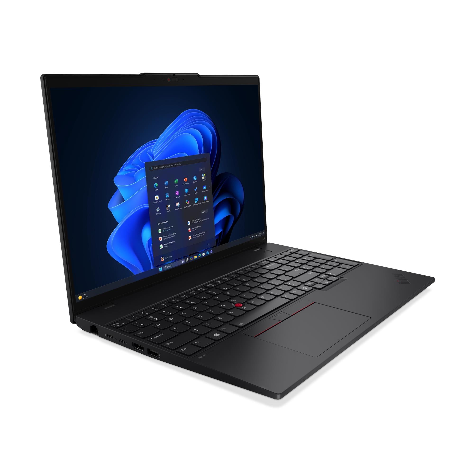 Lenovo ThinkPad L16 G2 (Intel) | Black | 16 " | IPS | WUXGA | 1920 x 1200 pixels | Intel Core Ultra 5 | 225U | 16 GB | SO-DIMM DDR5 | Solid-state drive capacity 512 GB | Intel Graphics | Windows 11 Pro | 802.11ax | Bluetooth version 5.3 | LTE Upgradable |