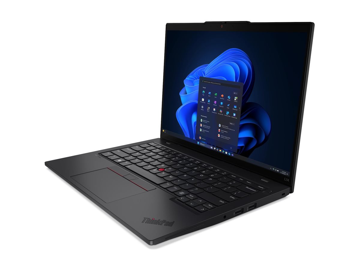 Lenovo ThinkPad L14 G6 Intel | Black | 14 " | IPS | WUXGA | 1920 x 1200 pixels | Anti-glare | Intel Core Ultra 5 | 225U | 16 GB | SO-DIMM DDR5 | Solid-state drive capacity 512 GB | Intel Graphics | Windows 11 Pro | 802.11ax | Bluetooth version 5.3 | LTE U