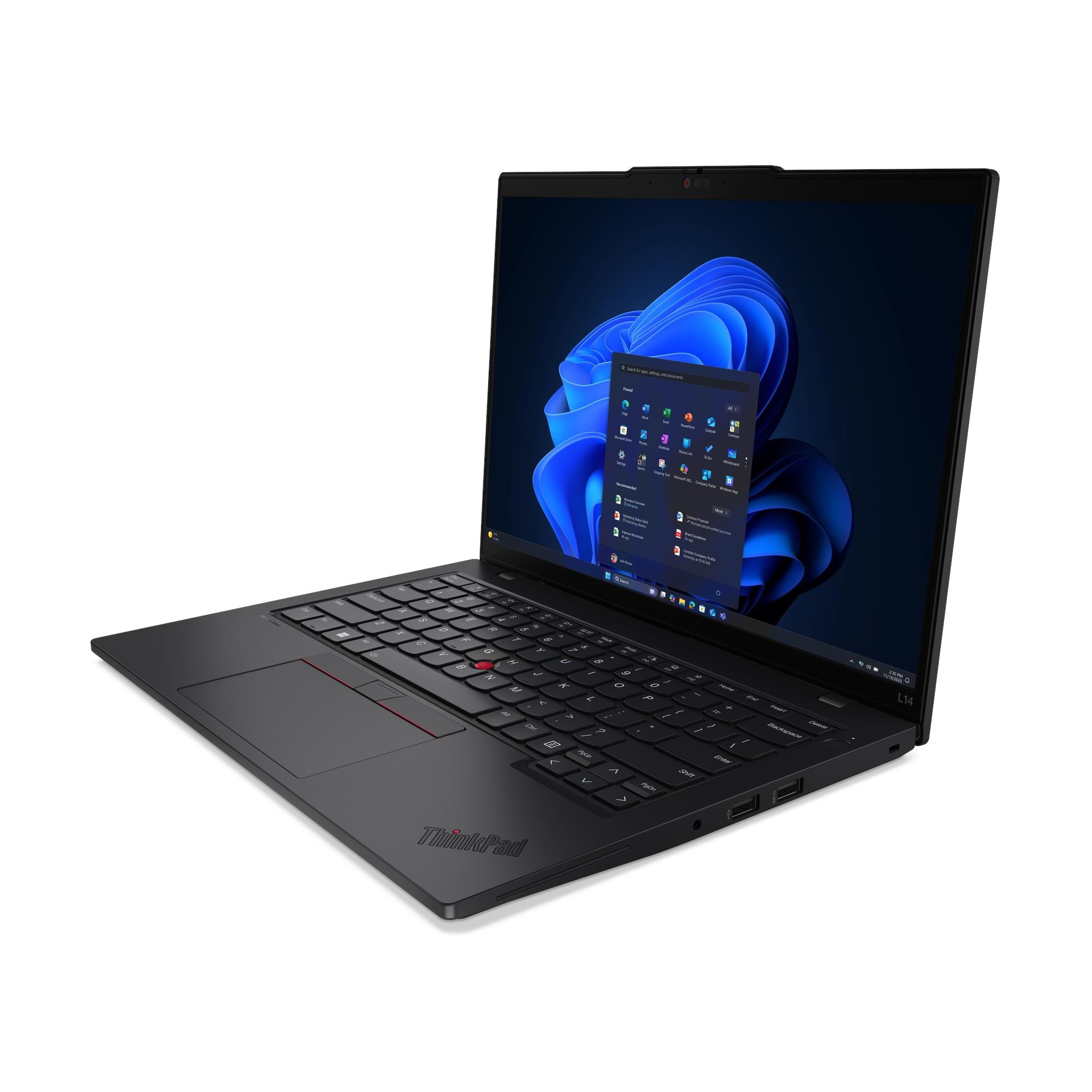 Lenovo ThinkPad L14 G6 Intel | Black | 14 " | IPS | WUXGA | 1920 x 1200 pixels | Intel Core Ultra 5 | 225U | 16 GB | SO-DIMM DDR5 | Solid-state drive capacity 512 GB | Intel Graphics | Windows 11 Pro | 802.11ax | Bluetooth version 5.3 | LTE Upgradable | K