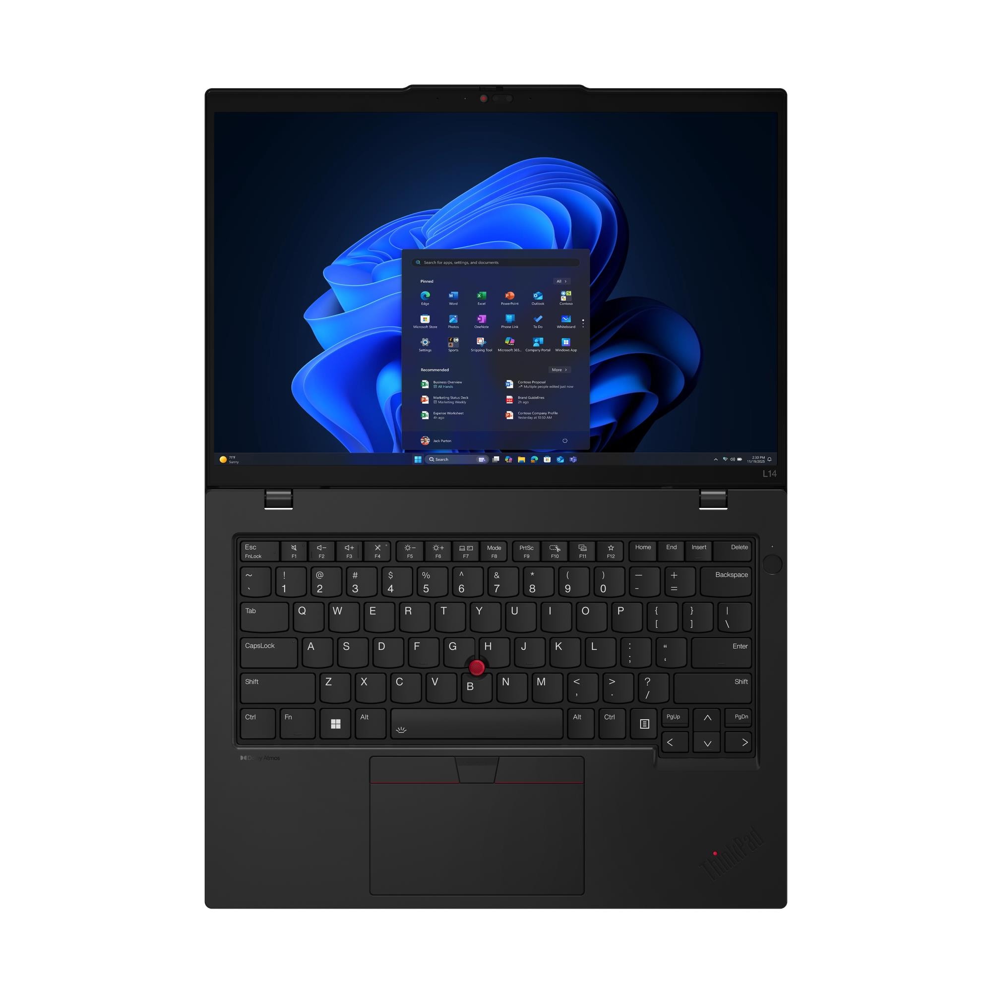 Lenovo ThinkPad L14 G6 Intel | Black | 14 " | IPS | WUXGA | 1920 x 1200 pixels | Intel Core Ultra 5 | 225U | 16 GB | SO-DIMM DDR5 | Solid-state drive capacity 512 GB | Intel Graphics | Windows 11 Pro | 802.11ax | Bluetooth version 5.3 | LTE Upgradable | K