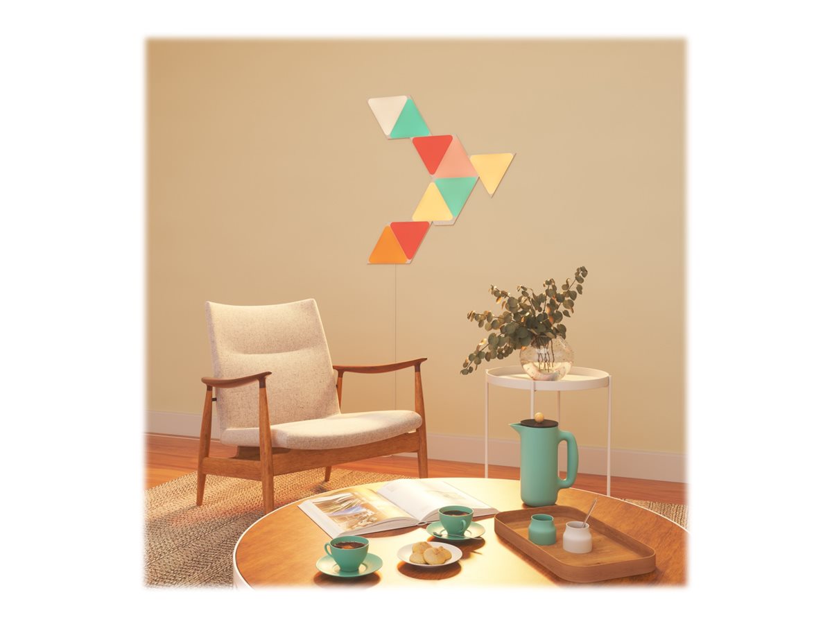 Nanoleaf|Shapes Triangles Starter Kit (15 panels)|1.5 W|16M+ colours
