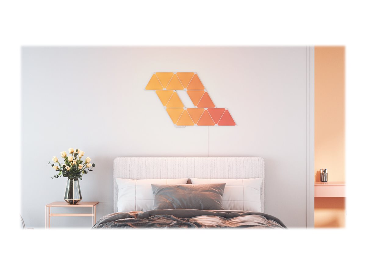 Nanoleaf|Shapes Triangles Starter Kit (15 panels)|1.5 W|16M+ colours