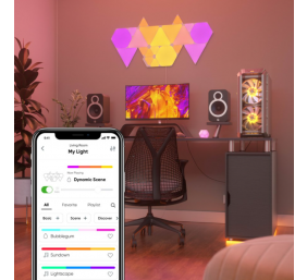 Nanoleaf|Shapes Triangles Starter Kit (15 panels)|1.5 W|16M+ colours