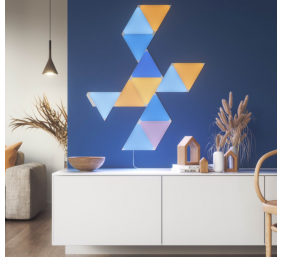 Nanoleaf|Shapes Triangles Starter Kit (15 panels)|1.5 W|16M+ colours