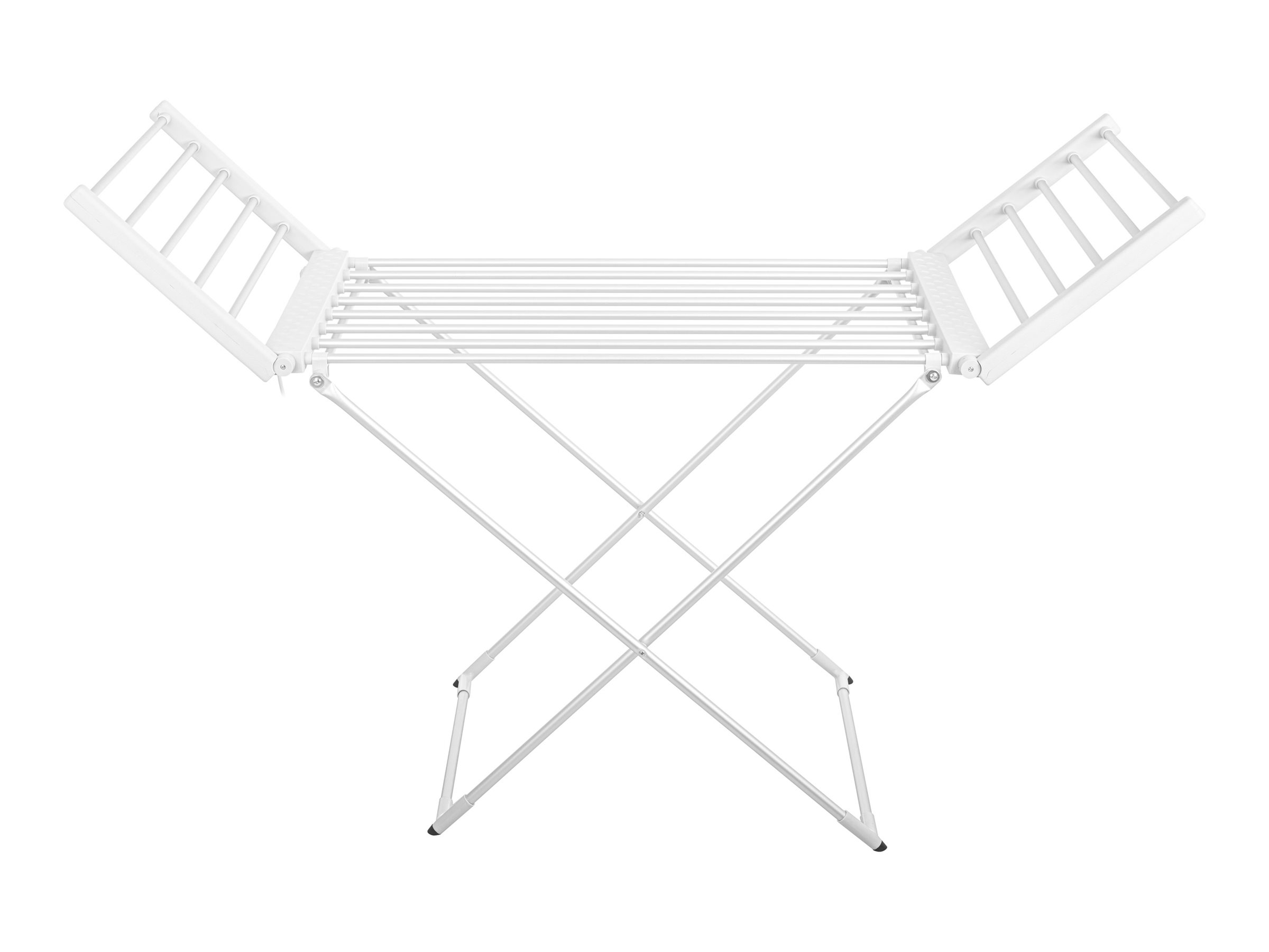 Adler | Foldable electric clothes drying rack | AD 7821 | 220 W | Silver/White | IP22