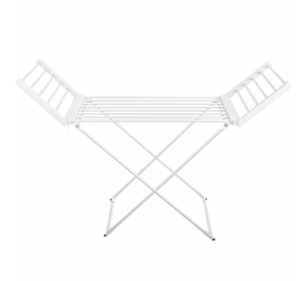 Adler | Foldable electric clothes drying rack | AD 7821 | 220 W | Silver/White | IP22