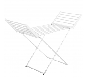 Adler | Foldable electric clothes drying rack | AD 7821 | 220 W | Silver/White | IP22