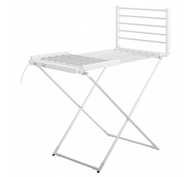 Adler | Foldable electric clothes drying rack | AD 7821 | 220 W | Silver/White | IP22