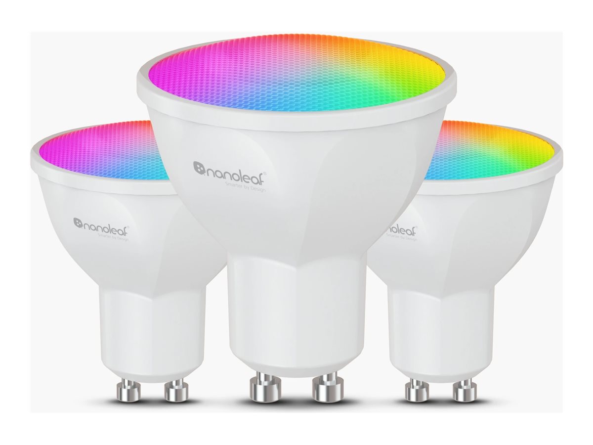 Essentials Smart GU10 Bulb Matter 5W 400Lm RGBCW, 3pcs pack | GU10 | 5 W | RGBCW | Bluetooth, Thread