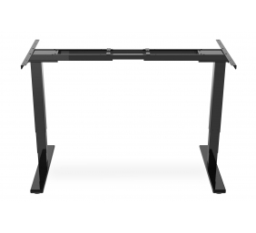 Electrically Height-Adjustable Table Frame, dual motor, 3 levels | 62-127 cm | Black