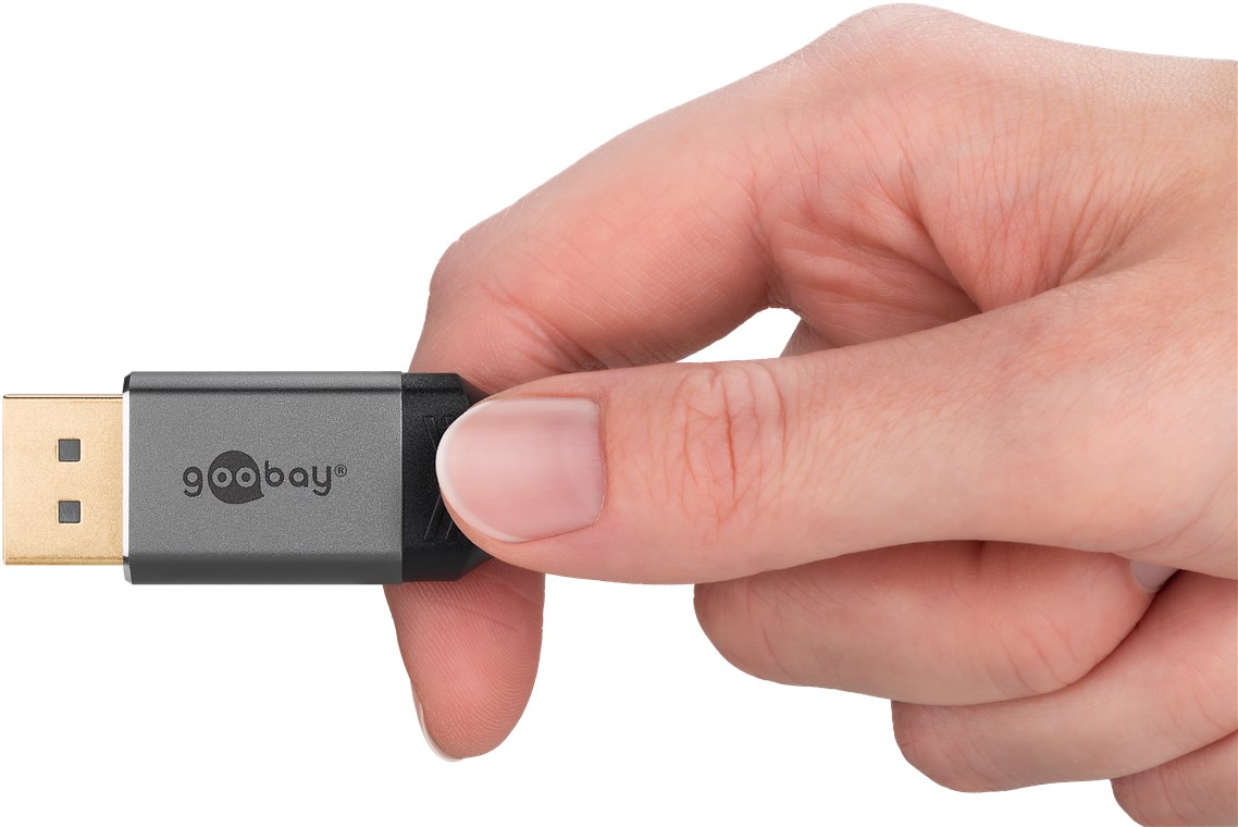 Goobay | DisplayPort Cable, 8K at 60 Hz | 65264 | DisplayPort