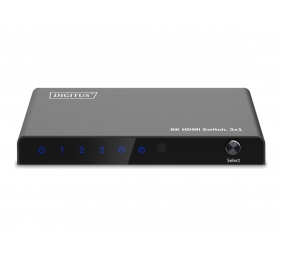 Digitus 8K HDMI Switch, 3x1 | DS-55333 | Black