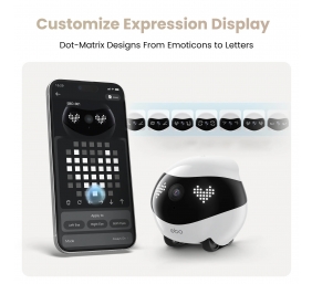 Enabot | Companion Robot | EBO AIR 2 | Compact | Maximum Memory Support 256G