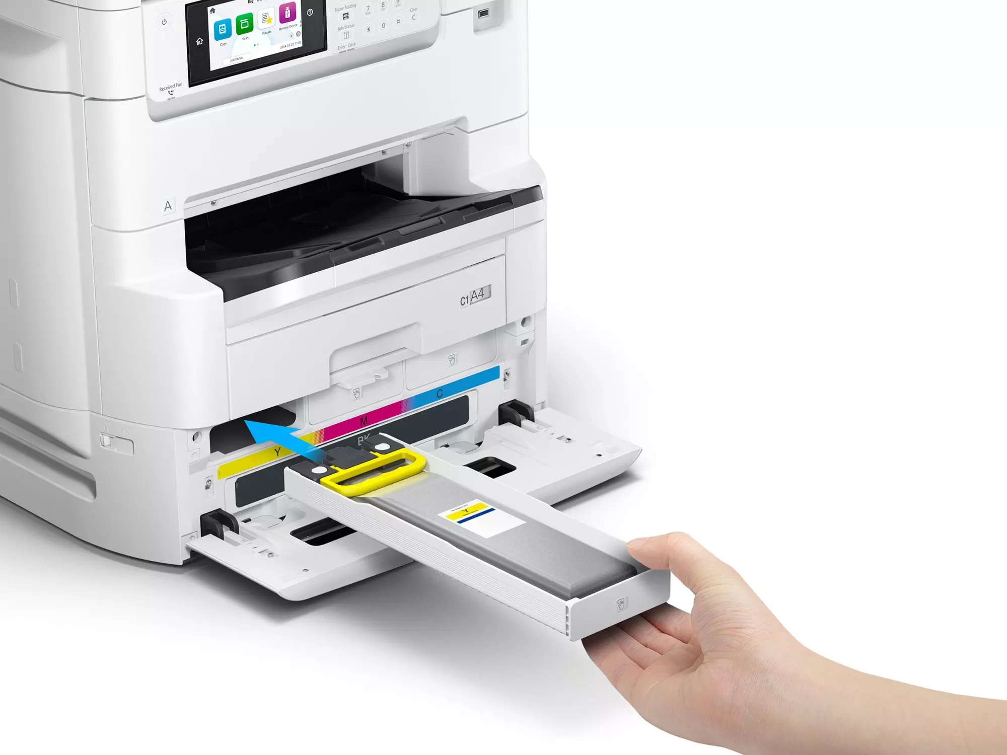 Epson Multifunctional printers | WorkForce Pro EM-C8101RDWF | Inkjet | Colour | A4 | Wi-Fi | White
