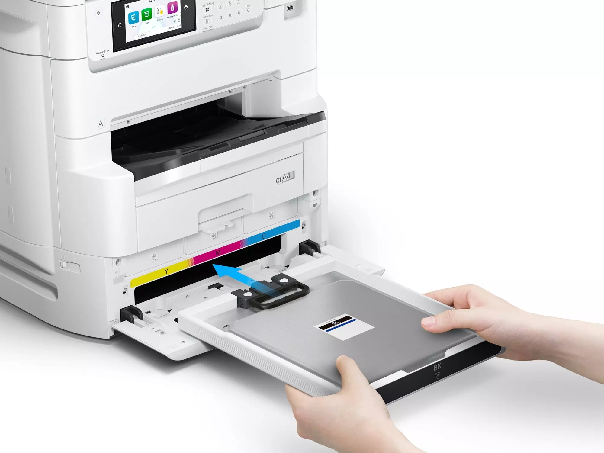 Epson Multifunctional printers | WorkForce Pro EM-C8101RDWF | Inkjet | Colour | A4 | Wi-Fi | White