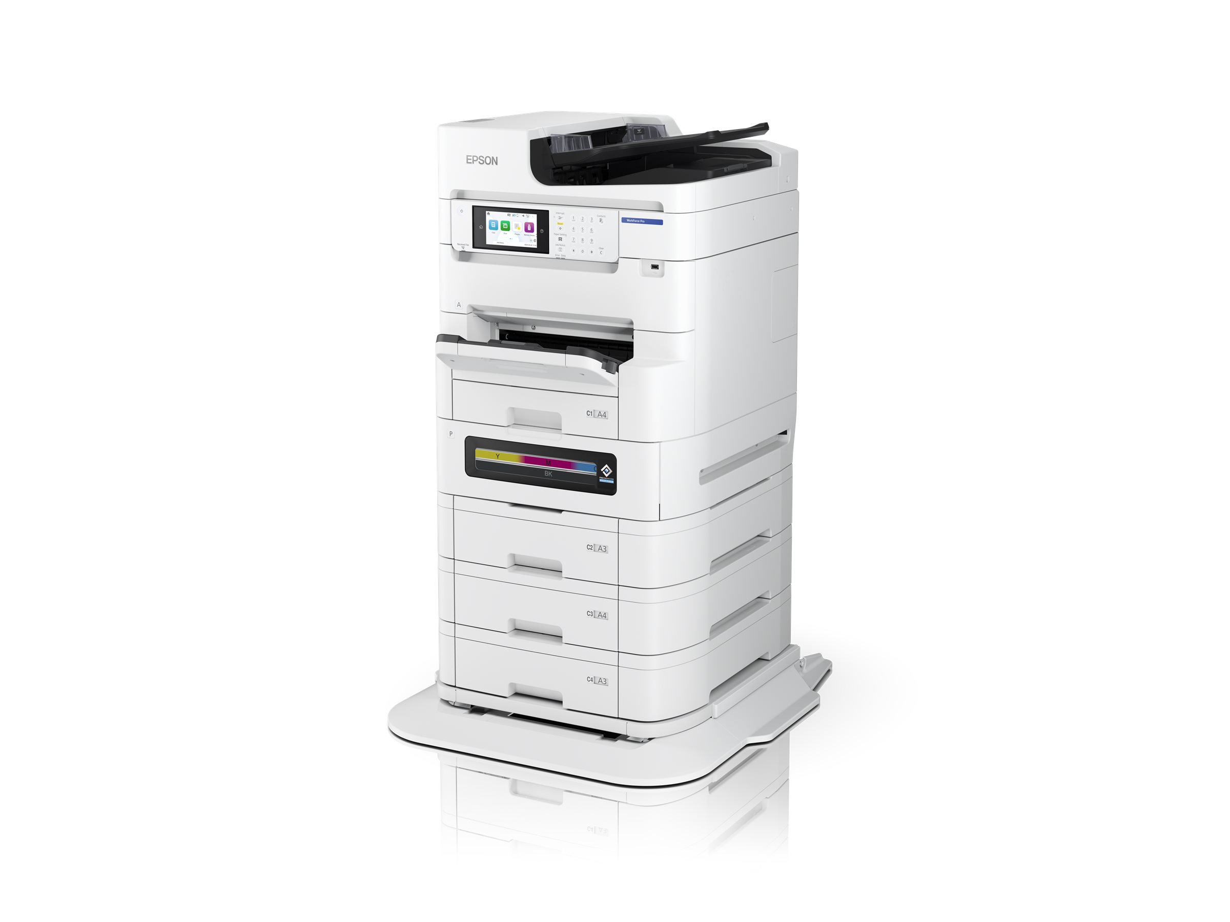 Epson Multifunctional printers | WorkForce Pro EM-C8101RDWF | Inkjet | Colour | A4 | Wi-Fi | White