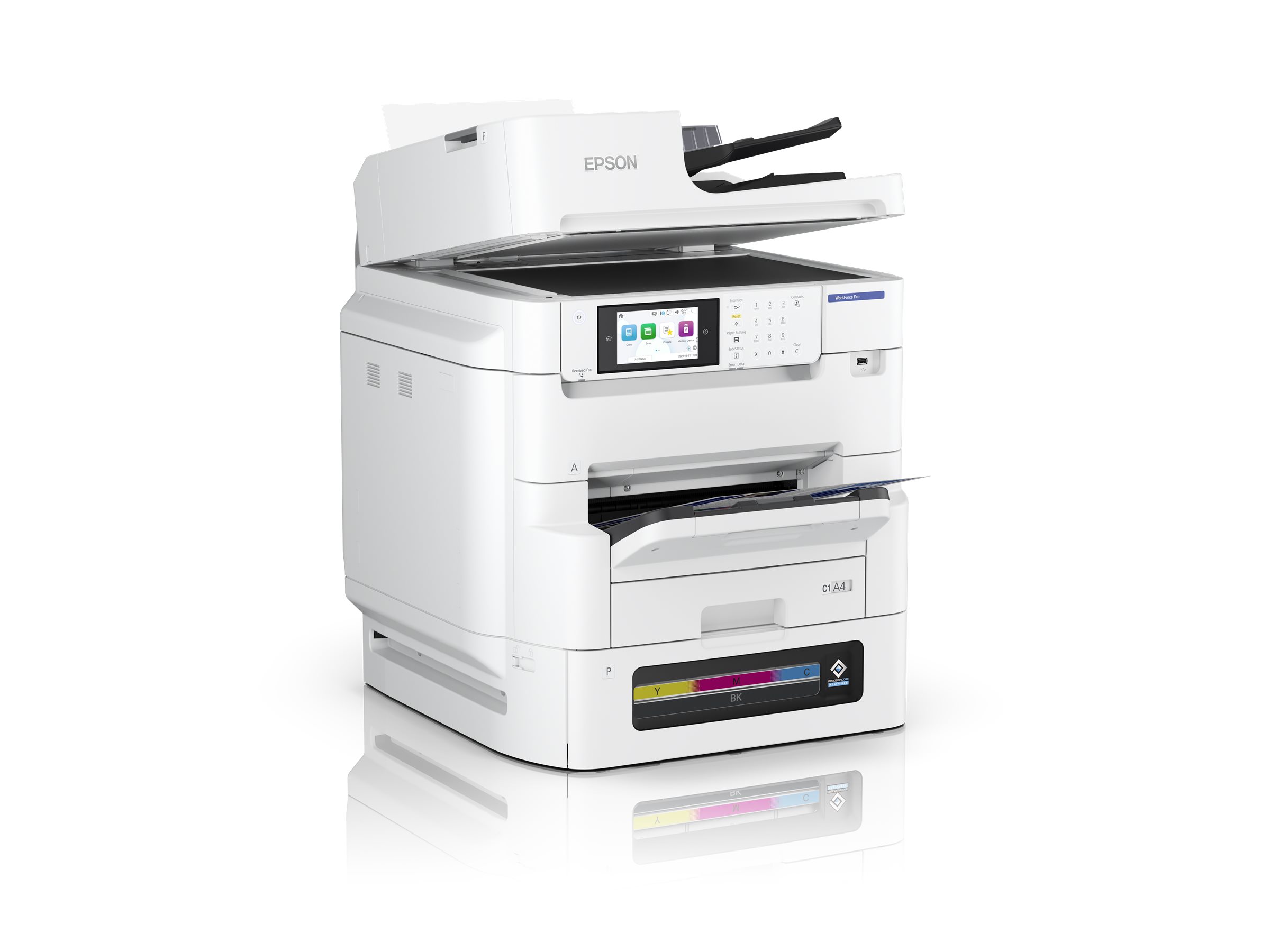 Epson Multifunctional printers | WorkForce Pro EM-C8101RDWF | Inkjet | Colour | A4 | Wi-Fi | White