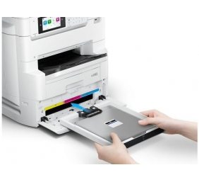 Epson | Multifunctional printers | WorkForce Pro EM-C8101RDWF | Inkjet | Colour | A4 | Wi-Fi | White